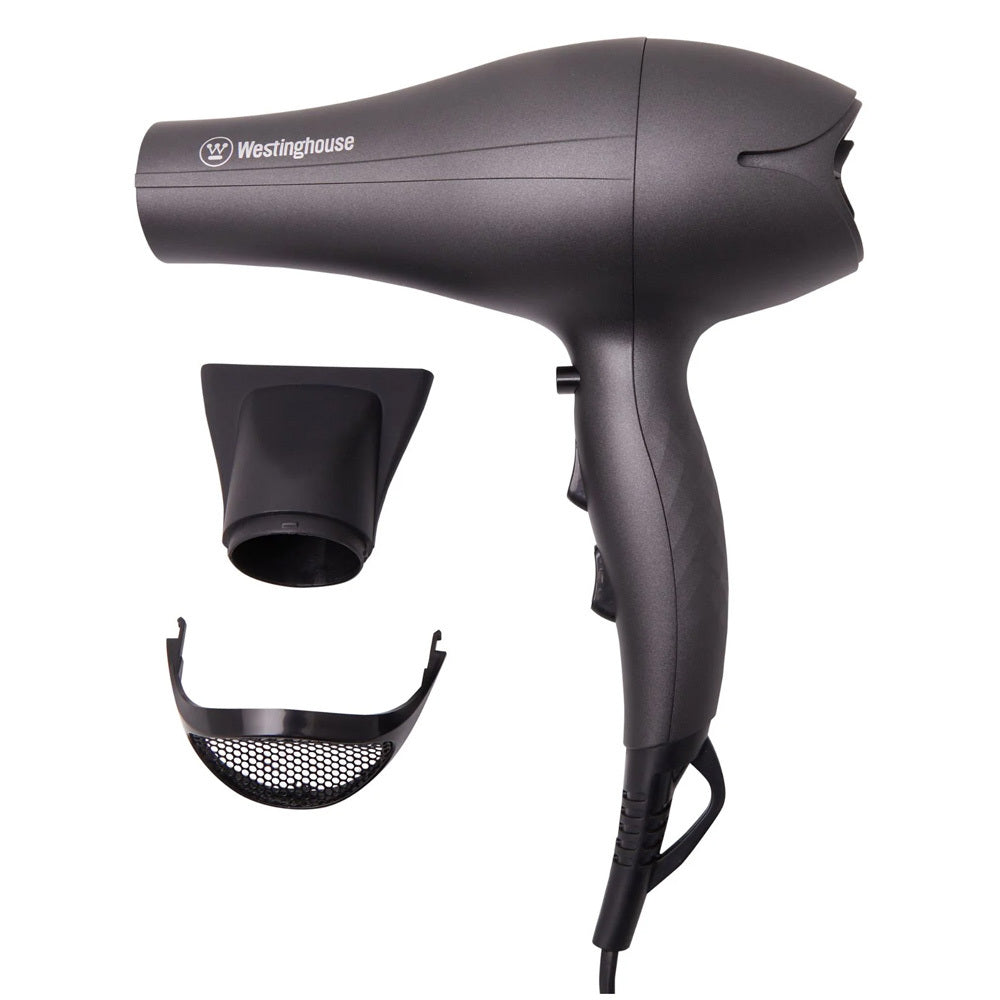 WESTINGHOUSE 2400W Efficient Anti-Frizz Ionic Hair Dryer with Cold Shot