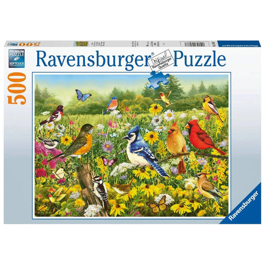 Ravensburger 500pc Birds in the Meadow Puzzle