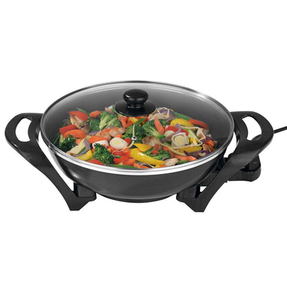 Healthy Choice 5.4L Large Non-Stick Electric Wok
