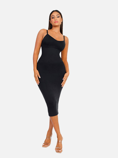 Willluxe Seamless Midi Body Shaper Dress