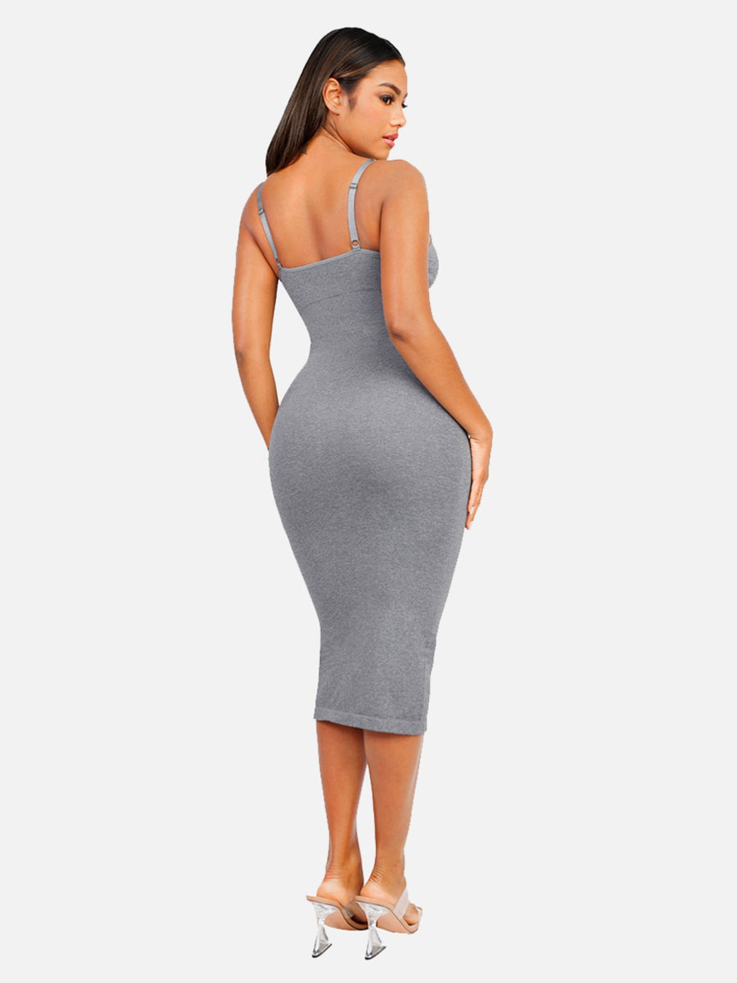 Willluxe Seamless Midi Body Shaper Dress
