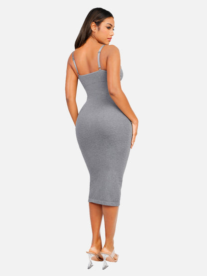 Willluxe Seamless Midi Body Shaper Dress [BOGO]