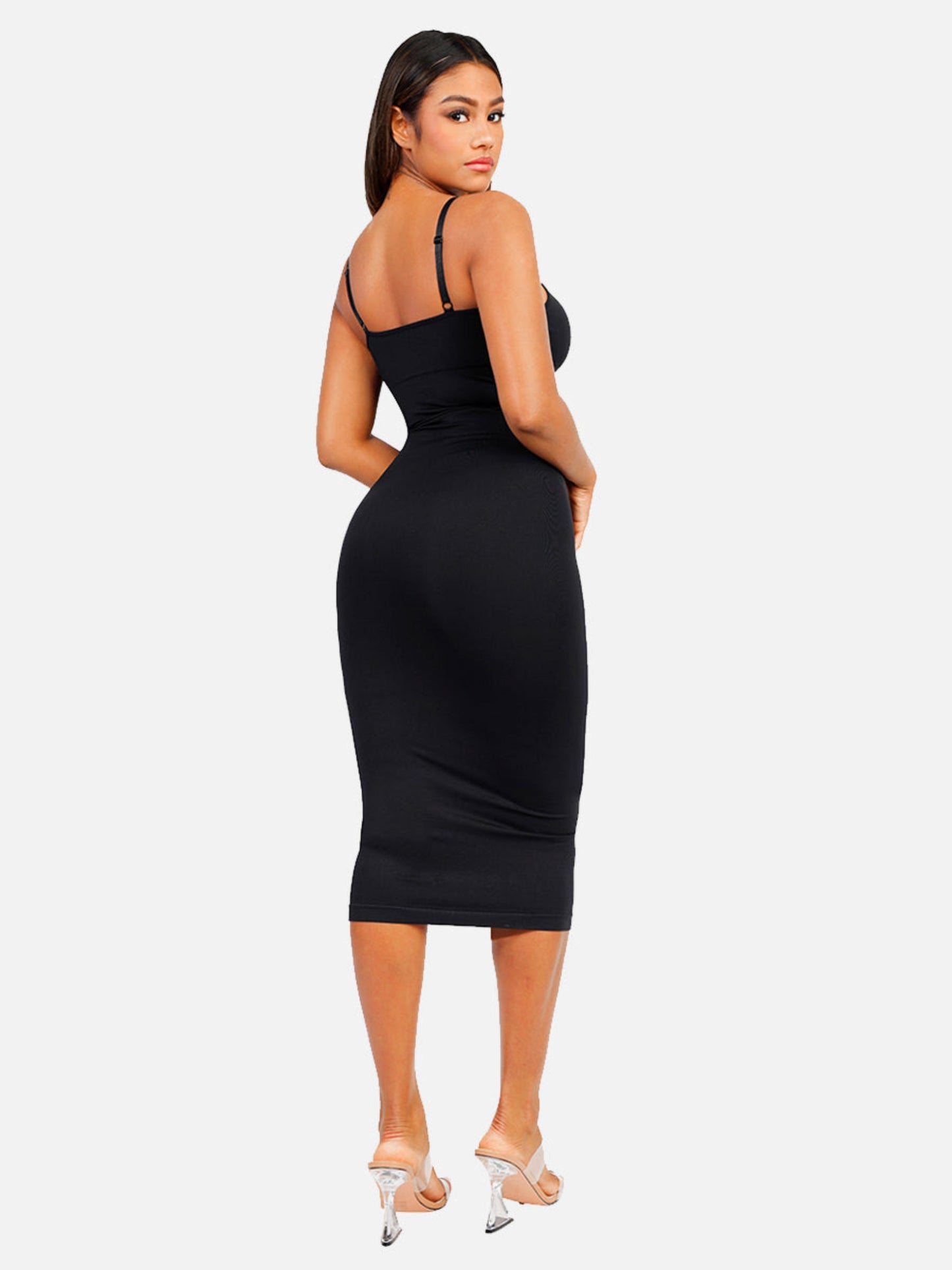 Willluxe Seamless Midi Body Shaper Dress