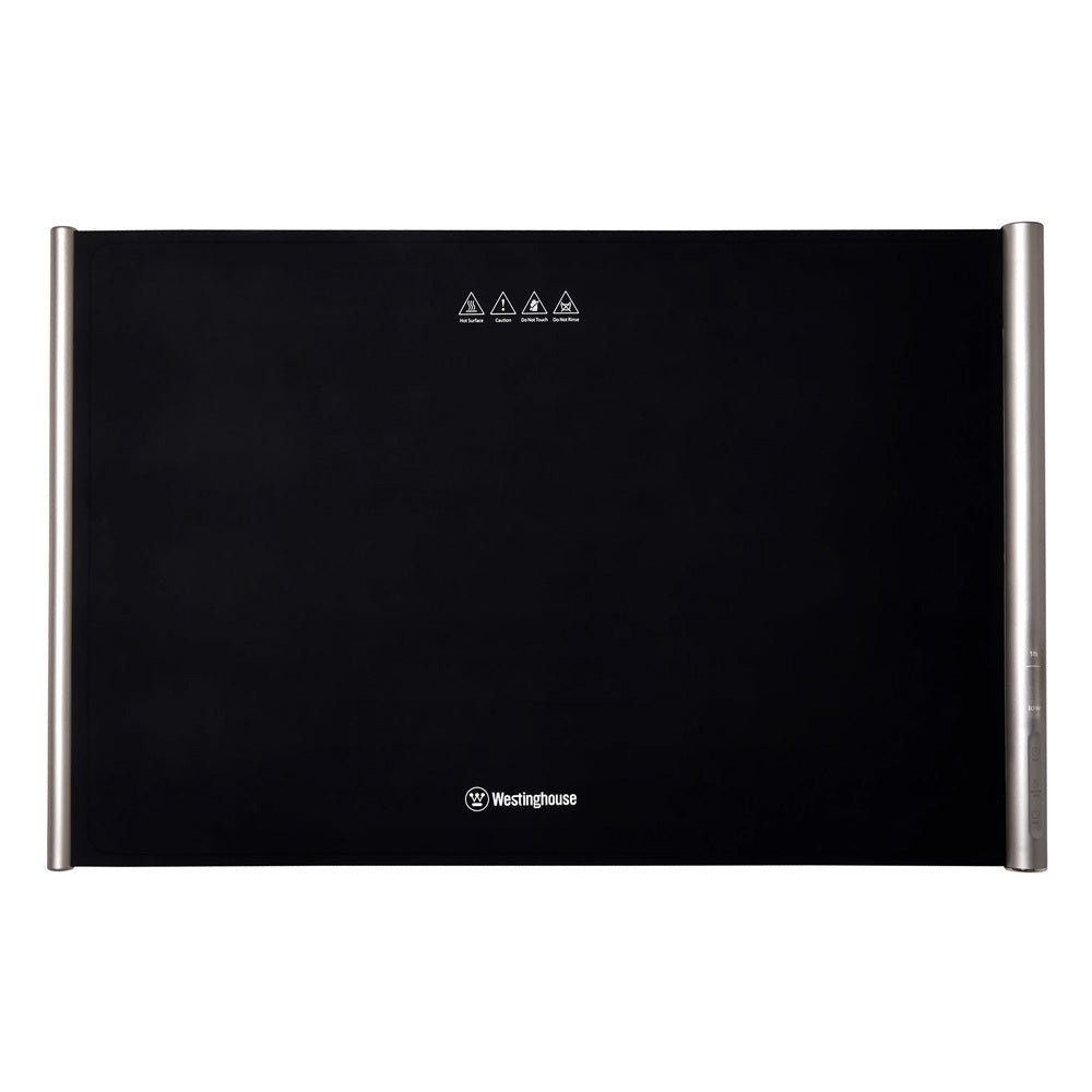 WESTINGHOUSE Portable Silicone Food Warming Heat Mat 400W Black with Carry Bag