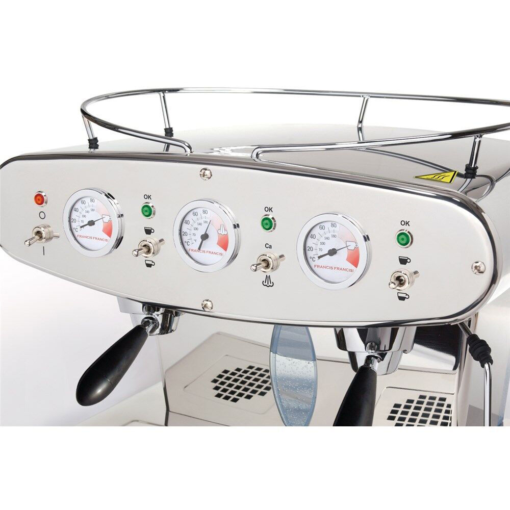 Illy X2.2 iperEspresso Pro Capsule Machine Espresso Maker with Steam Wand Silver