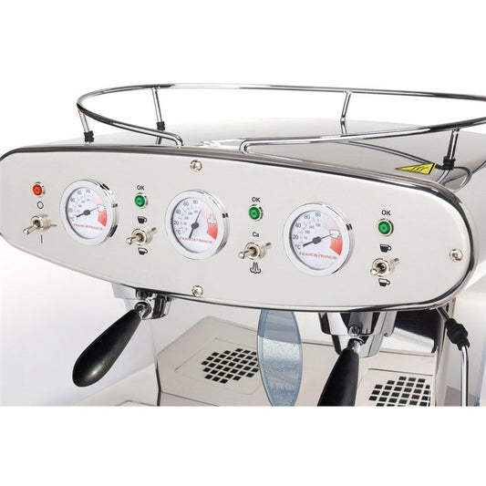 Illy X2.2 iperEspresso Pro Capsule Machine Espresso Maker with Steam Wand Silver