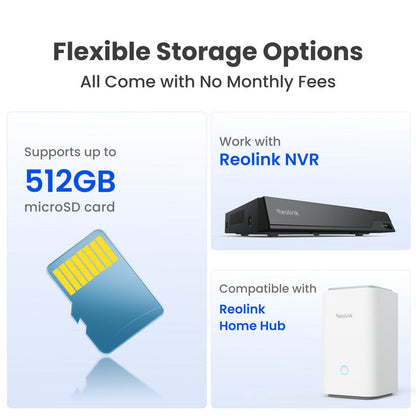 Reolink 4K Wi-Fi 6 Security Camera Outdoor with Spotlight Night Vision Lumus Pro