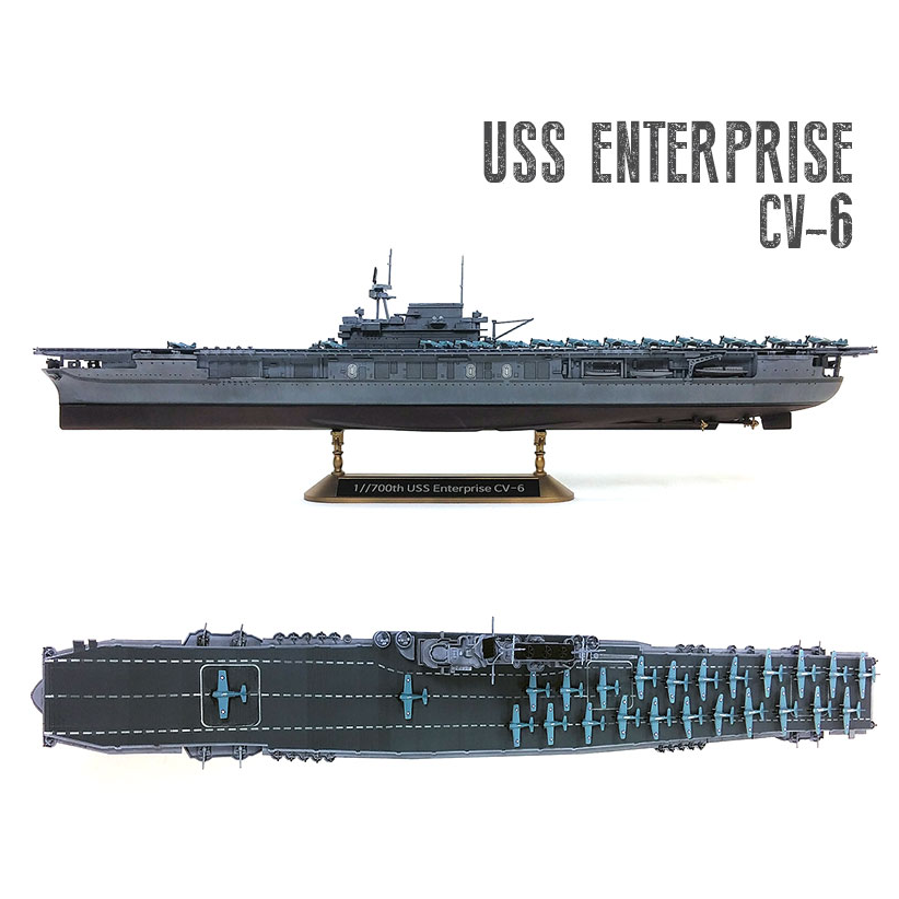 1/700 USS Enterprise CV-6 ''Battle of Midway''