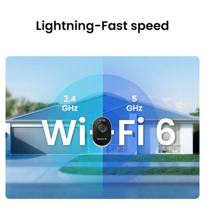 Reolink 4K Wi-Fi 6 Security Camera Outdoor with Spotlight Night Vision Lumus Pro