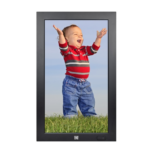 KODAK WF238V Digital Photo Frame 23.8-inches, 32GB, (Black)