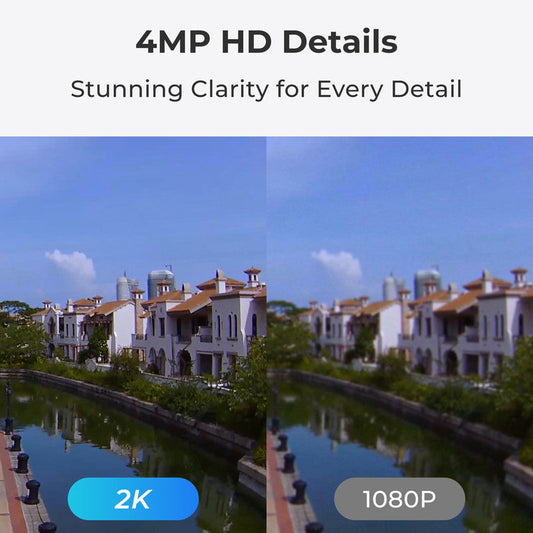 Reolink 4MP Outdoor WiFi Security Camera with Spotlight