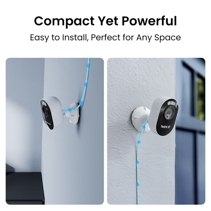 Reolink 4K Wi-Fi 6 Security Camera Outdoor with Spotlight Night Vision Lumus Pro