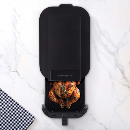 Westinghouse 1700W Air Fryer Benchtop Kitchen Oven Slimline Opti-Fry 8L (Black)