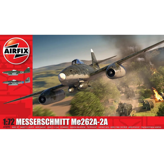 Airfix 1/72 Messerschmitt Me 262 A-2A Bomber Scaled Plastic Model Kit