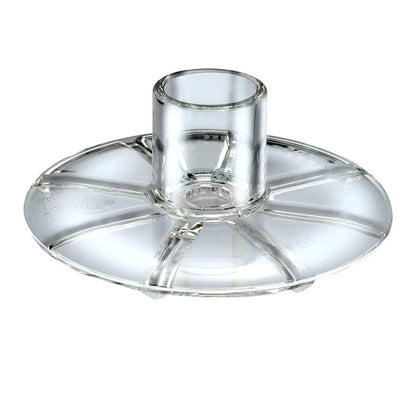 Bamix Plastic Powder Disc For Wet and Dry Food Processor Spice/Seeds Grinder White