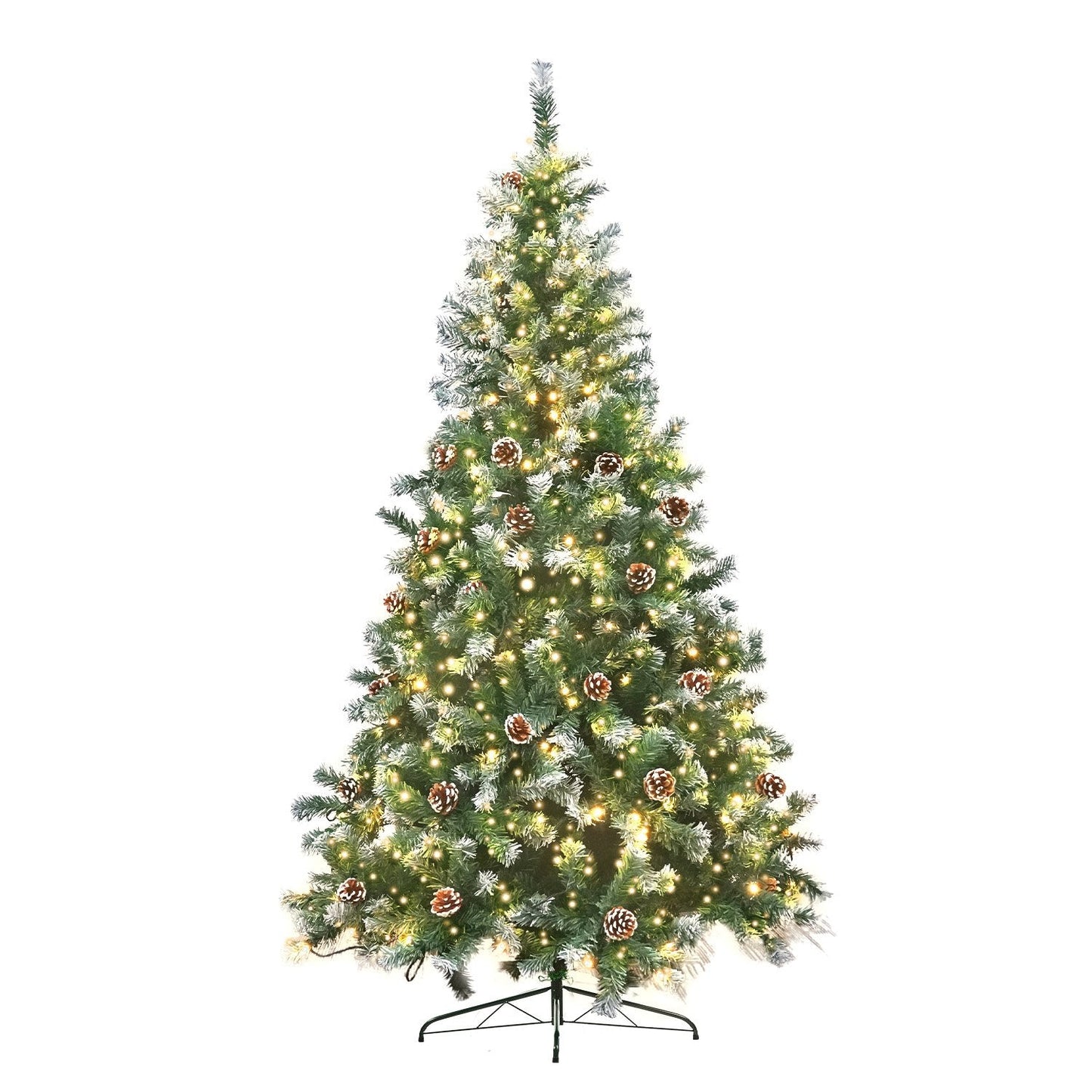 Christabelle 1.8m Pre Lit LED Christmas Tree with Pine Cones