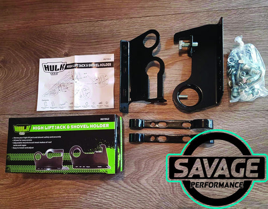 HULK High Lift Jack and Shovel Holder *Savage Performance*