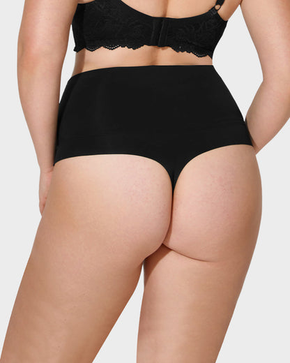 High-Rise Seamless Thong Panty(3 Pack)