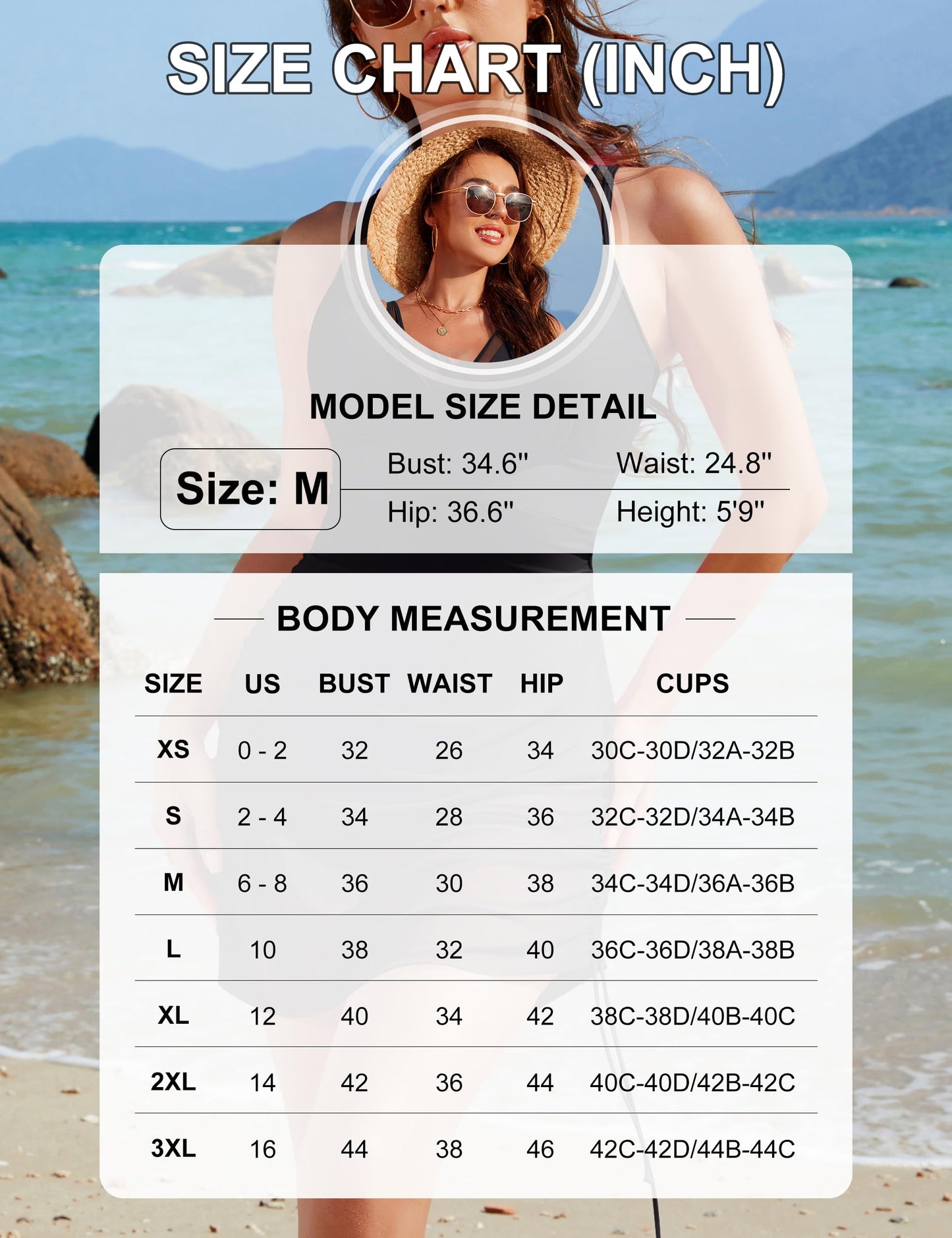 Tummy Control Mesh Sheer Sarong Wraps Women One Piece Swim Dress