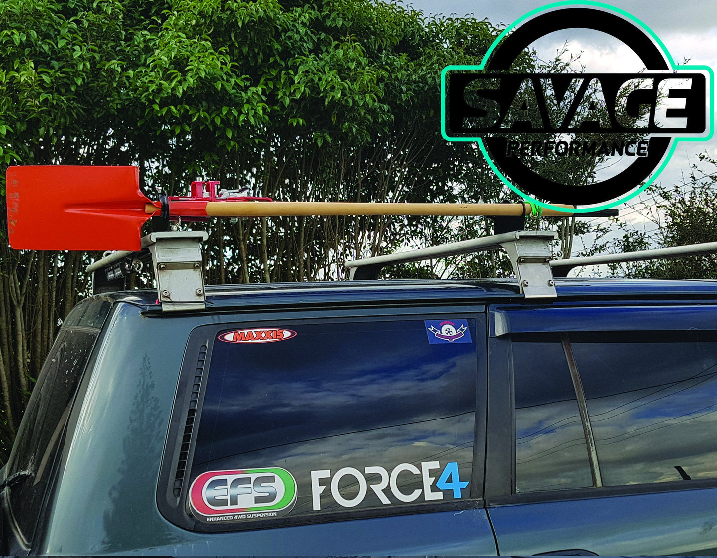 HULK High Lift Jack and Shovel Holder *Savage Performance*