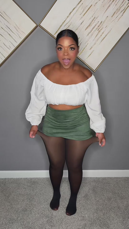 Virus One-Seam & 4 Shades Fleece Lined Tights