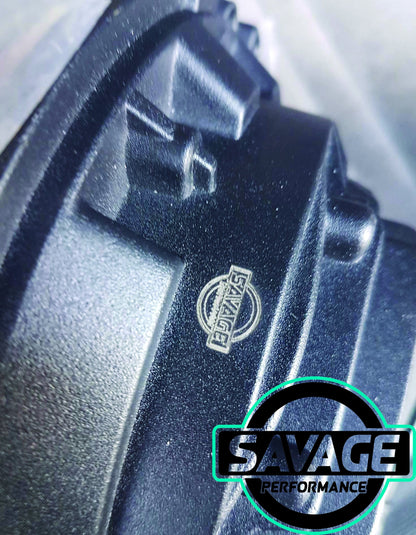 7 Inch RAINBOW HALO Round LED Headlights *Savage Performance*